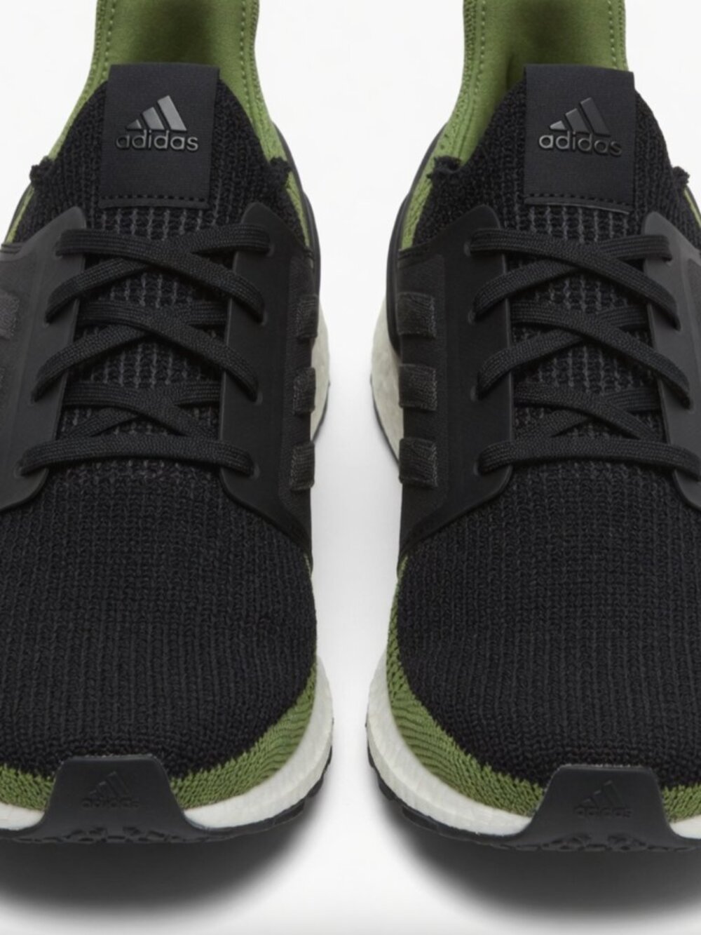 Size 11.5 - adidas UltraBoost 19 Black Tech Olive